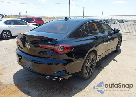 2021 Acura Tlx Tech A z USA, uszkodzony, nr VIN 19UUB5F50MA003302